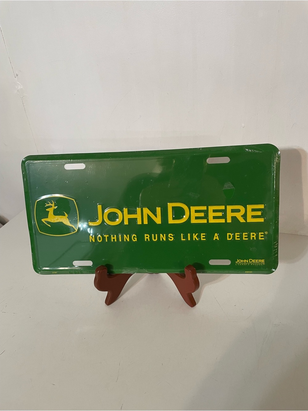 John Deere Vanity License Plate